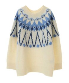 Green Parks 求心柄ニットプルオーバー