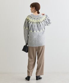 Green Parks 求心柄ニットプルオーバー