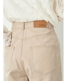 earth music&ecology コットンツイルバギーパンツ