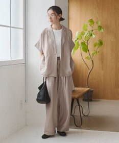 WEGO 【ANGIE VINTAGE】接触冷感半袖ジャケット