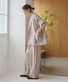 WEGO 【ANGIE VINTAGE】接触冷感半袖ジャケット