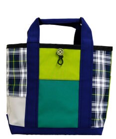 +RING 傘生地を使用した撥水トートバッグ M GRN SR411