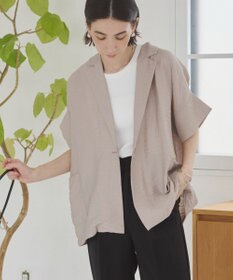 WEGO 【ANGIE VINTAGE】接触冷感半袖ジャケット