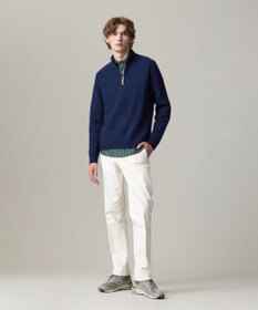 J.PRESS MEN 【KING SIZE】【Cash Lamb’s Wool】ハーフジップニット