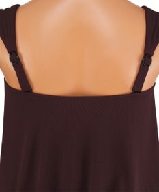 San-ai Resort（三愛水着楽園） インポートファブリック　ワンピ見えハイウエスト　ビキニ