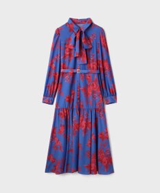 GRACE CONTINENTAL ブーケフラワープリントワンピース