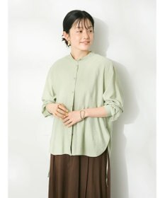 CRAFT STANDARD BOUTIQUE レーヨントロミサイドリボンチュニック