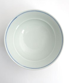 たち吉 【たち吉】おてがる丼ボーダー青〈１個〉波佐見焼