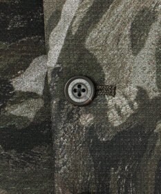 JOSEPH ABBOUD 【イタリア素材/軽量/ストレッチ】バックプリントジャージーベスト