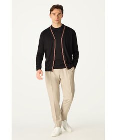 DAKS John Smedley for DAKS ハウスストライプカーディガン