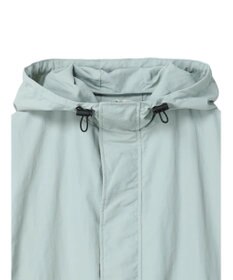 Green Parks フーデットロングコート