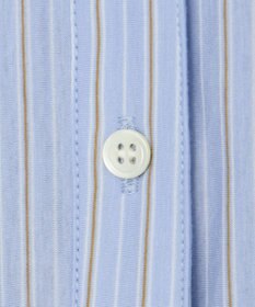 J.PRESS LADIES 【イージーケア】STRIPE JERSEY シャツ衿 カットソー