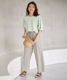 ANY L 【洗濯機可能/接触冷感/UVケア/イージーケア】清涼リラックスパンツ