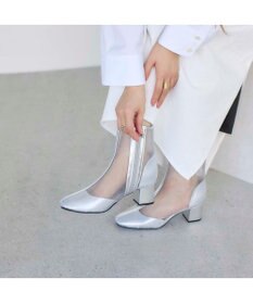 MODE ET JACOMO <noyau>ブロックヒールチュールブーツ