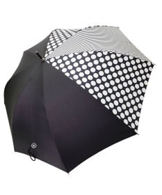 +RING 【プラスリング】【数量限定】 レディース向け 雨傘（長）60cm BLK T1221