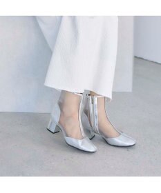 MODE ET JACOMO <noyau>ブロックヒールチュールブーツ