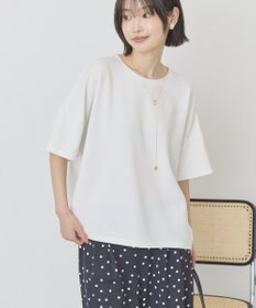 AMERICAN HOLIC 【先行予約】【WEB限定】バックフリル半袖プルオーバー