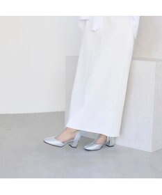 MODE ET JACOMO <noyau>ブロックヒールチュールブーツ