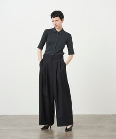 ATON FRESCA KNIT | ポロカーディガン