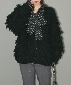 Green Parks フリンジニットカーディガン