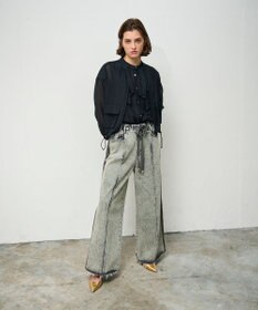 GRACE CONTINENTAL シアードレープブルゾン