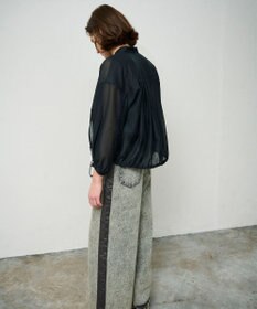 GRACE CONTINENTAL シアードレープブルゾン