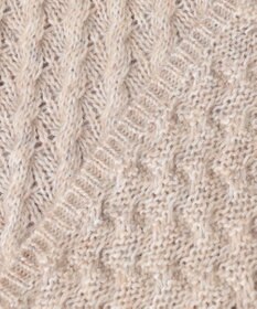 JOSEPH ファジーケーブル　ハイネックニット