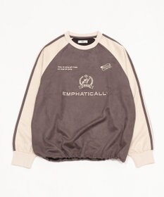 WEGO 【ユニセックス着用ITEM】フェイクスウェードゲームプルオーバー