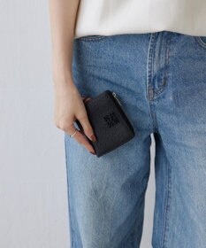 russet ＜お財布人気NO.1＞モノグラムプレートハーフウォレット(SO-376)