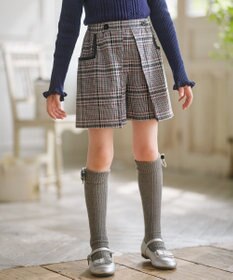 組曲 KIDS 【110-140㎝】レディチェック キュロット