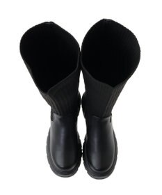 Green Parks ・ｍｉｎｉａ　ニットコンビロングブーツ