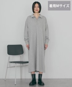 AMERICAN HOLIC 【選べる丈】ハーフZIPワンピース