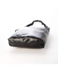 UNBILLION カシュカシュ cachecache / メタリックシャーリングポケッタブルトート