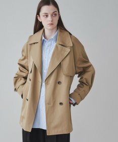 WEGO 【ユニセックス着用ITEM】ショートトレンチジャケット