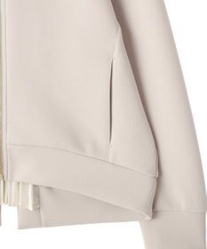 YECCA VECCA バックプリーツZIPフーディー