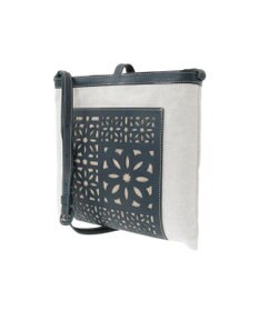 genten タペストリーカットワーク 2wayショルダーバッグ