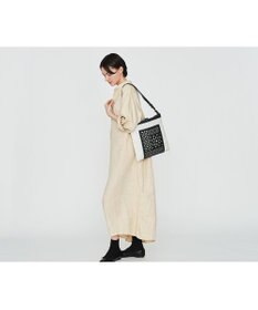 genten タペストリーカットワーク 2wayショルダーバッグ