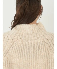 earth music&ecology フワフワＭＩＸハイネックショートニット