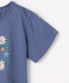 組曲 KIDS 【150-160㎝】 フラワーリースTeeシャツ