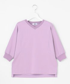 J.PRESS LADIES L TCポンチ ニットコンビ ドルマン カットソー