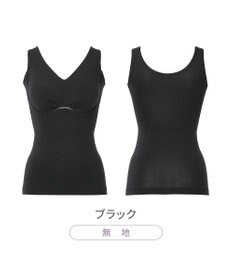 BRADELIS New York 【Yukine inc. / ブラデリス】ゆきねえ365綿混モアらく快適フルカップブラキャミ24 ノンワイヤー 補正 洋服に響きにくい ブラトップ カップ付き シェイパー YH524301