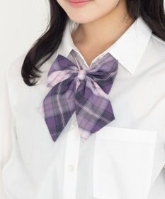 WEGO 【SCHOOLITEM】チェックスクールリボン