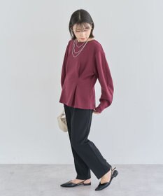 Green Parks ・ＳＵＧＡＲ　ＳＰＯＯＮ　フォルムスリーブプルオーバ