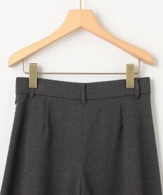 組曲 【WEB限定】ウールライクストレッチ フレアパンツ