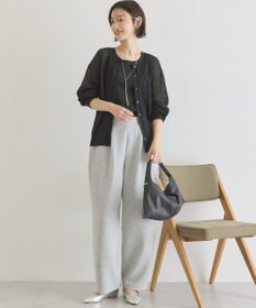 AMERICAN HOLIC 【前後2WAY】透かし編みニットカーディガン