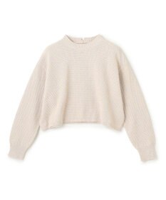 UNFILO 【WEB限定】ラメリンクス クロップドニット