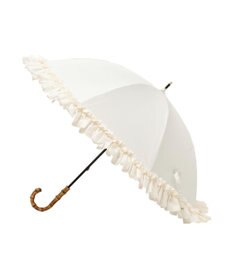 Maison de FLEUR 《晴雨兼用》遮光&UV CUT フリル傘