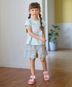 ANY KIDS 裾 スカラップ ショートパンツ