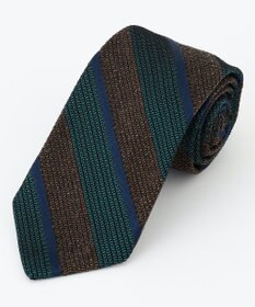 J.PRESS MEN 【KUSKA×J.PRESS ALL HANDMADE GRENADINE COLLECTION】ストライプ ネクタイ