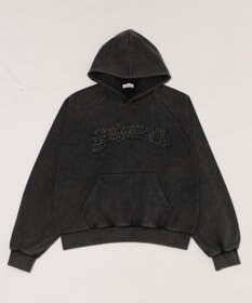 WEGO ショートグラフィックプルパーカー